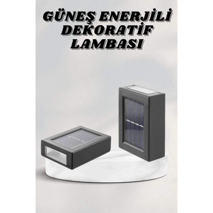 Nevamel Bahçe Aydınlatması Solar Güneş Enerjili Dekoratik Led Işıklı Lamba