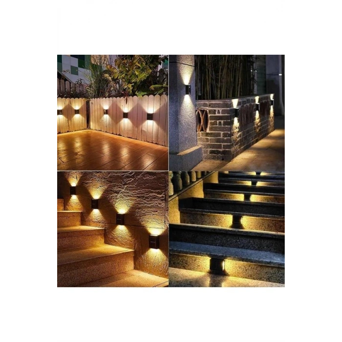 Nevamel Bahçe Aydınlatması Solar Güneş Enerjili Dekoratik Led Işıklı Lamba