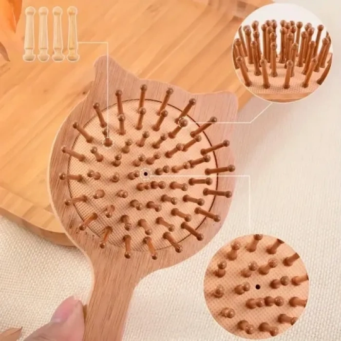 Nevamel Bambu Kedi Tarağı 24lü Paket