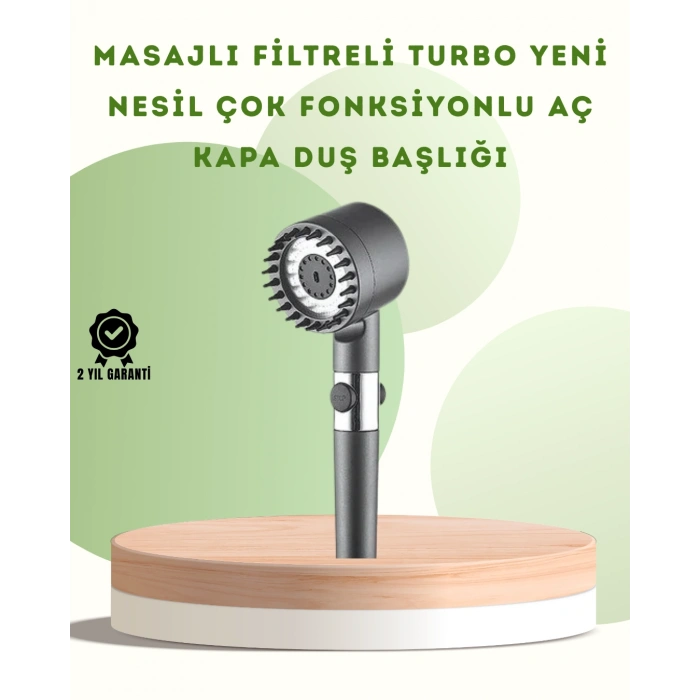 Nevamel® Banyo İçin Filtreli Duş Başlığı Pratik Kullanım