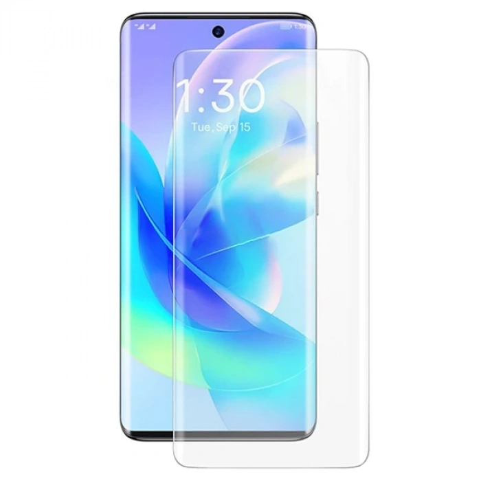 Nevamel Baseus 0.15mm Honor 60 Kavisli Full Kaplama Nano Ekran Koruyucu-(5775)