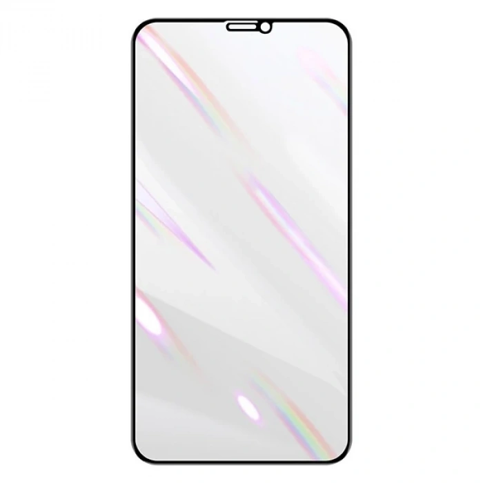 Nevamel Baseus 0.25mm İPhone 11 Pro-XS-X 3D Curved Privacy Gizlili Cam Ekran Koruyucu-(5775)