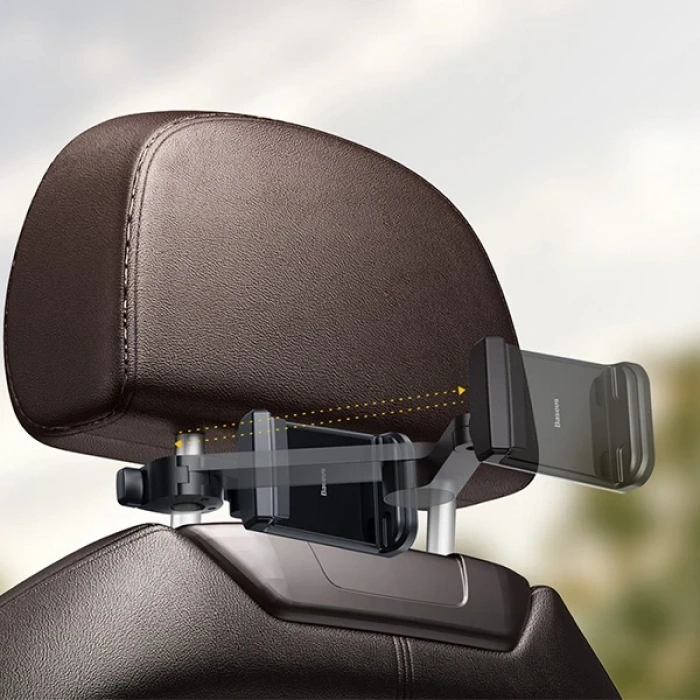 Nevamel Baseus Arka Koltuk Kablosuz Telefon Tutucu  Wireless 15W Hızlı Şarj Cihazı - Energy Storage-(5775)