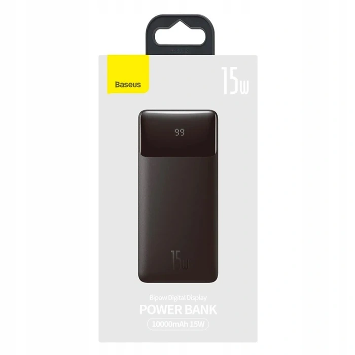 Nevamel Baseus Bipow 15W Hızlı Şarj 10000 mAh LED Göstergeli Powerbank