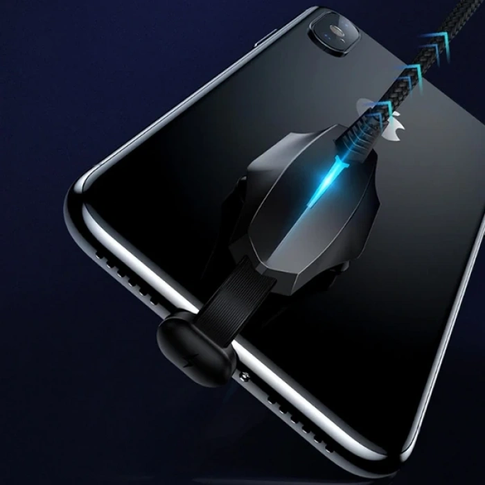 Nevamel Baseus Colorful Suction iPhone Oyuncu Usb Şarj Kablosu 2.4A 1.2m-(5775)