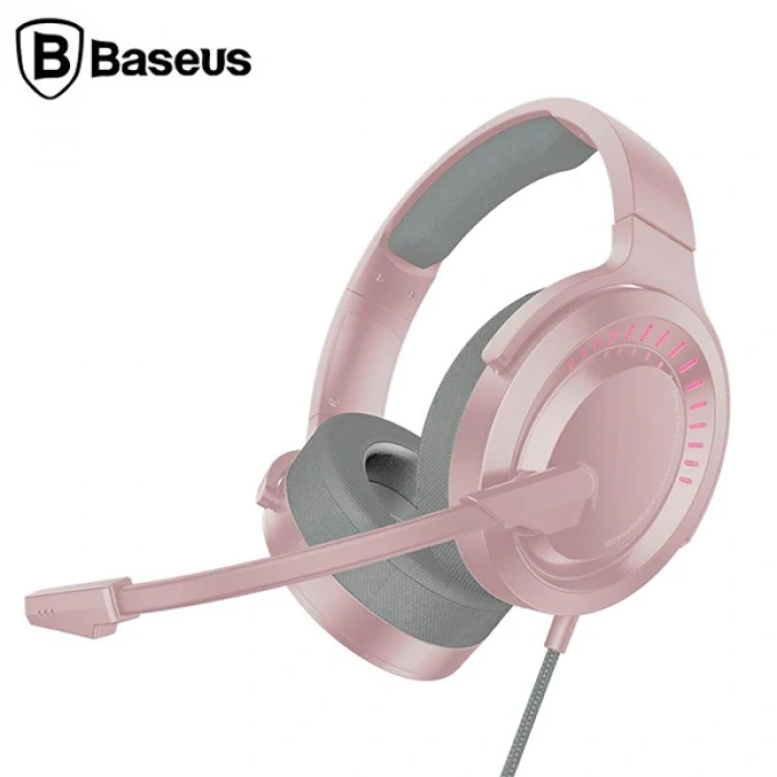 Nevamel Baseus GAMO D05 Immersive Virtual 3D Işıklı pc Gaming Oyuncu Kulaklığı-(5775)