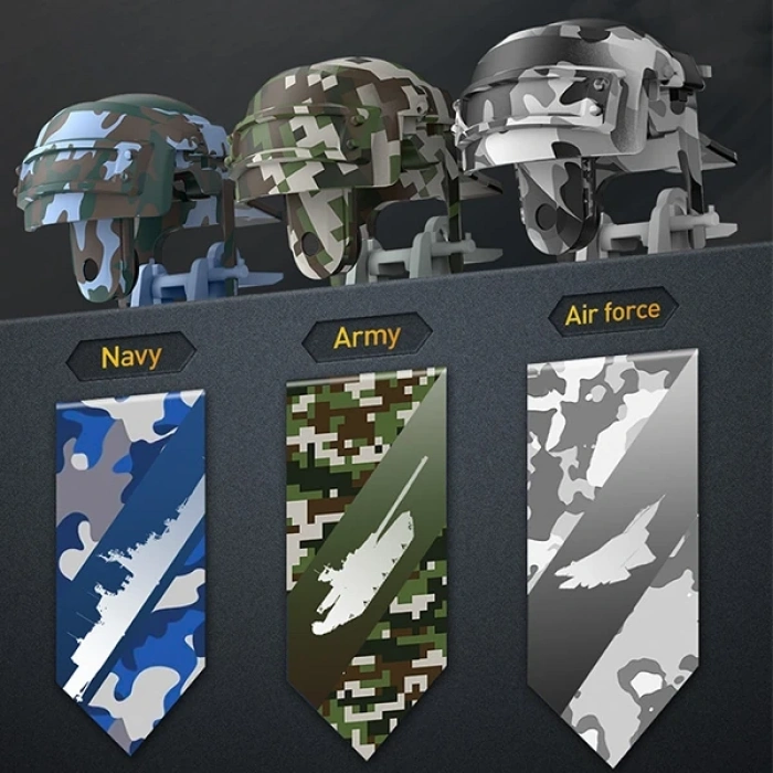 Nevamel Baseus Gamo GA03 Gamepad Oyun Ateşleyici Tetik/ Level 3 Helmet PUBG Gadget-(5775)