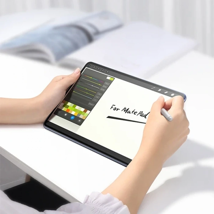 Nevamel BASEUS Huawei MatePad Pro 5G 10.8 Paper Like Film Pet Ekran Koruyucu 0.15mm Darbe Emici Film-(5775)