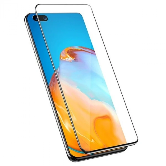 Nevamel Baseus Huawei P40 0.15mm Full Kaplayan Ekran Koruyucu 2 Adet Set-(5775)