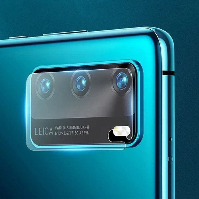 Nevamel Baseus Huawei P40 Kamera Koruyucu Kırılmaz Cam 2adet set-(5775)