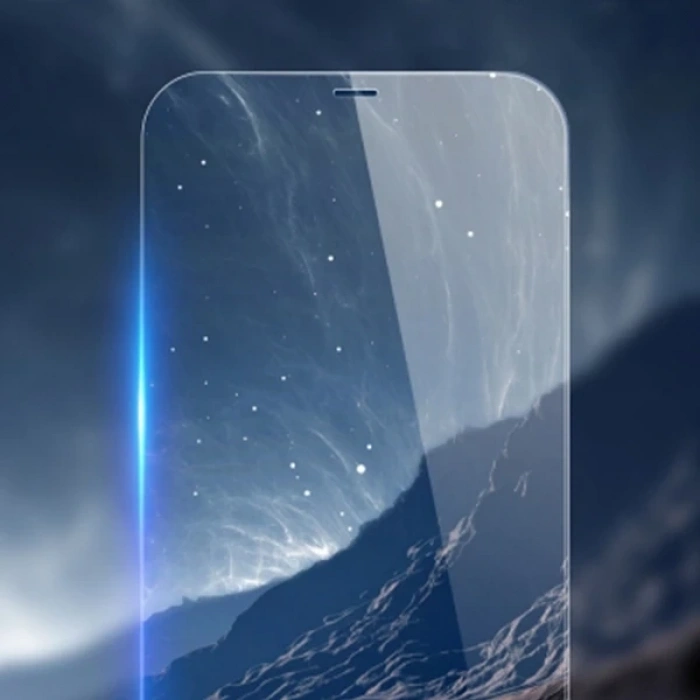 Nevamel BASEUS iPhone 12 Mini 0.15mm Full Tempered Cam Ekran Koruyucu 2Set-(5775)