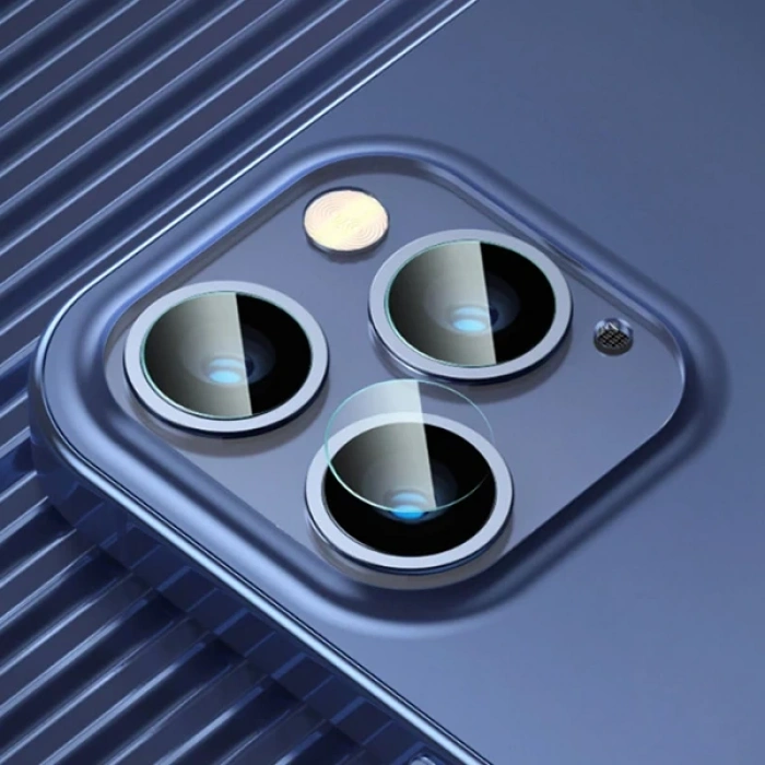 Nevamel Baseus iPhone 12 Pro 6.1-Pro max 6.7 Tempered Kamera Lens Koruma Camı 2Set-(5775)