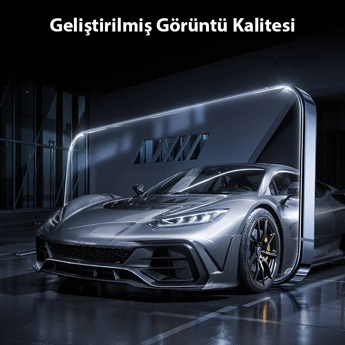 Nevamel Baseus iPhone 14 Plus/13 Pro Max HD Tempered Full Koruma Cam Ekran Koruyucu-(5775)