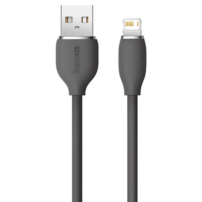 Nevamel Baseus Jelly Liquid USB to iPhone Lightning 2.4A Hızlı Şarj Kablosu 1.2m-(5775)