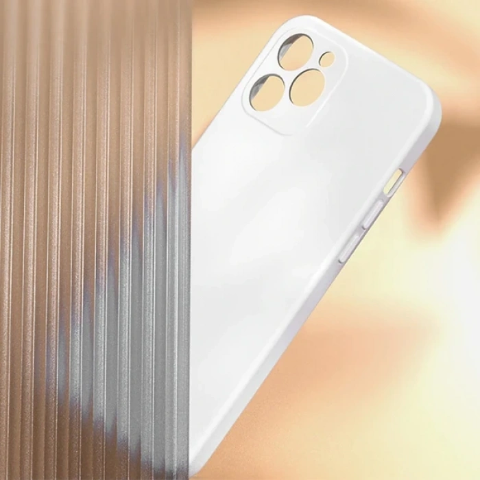 Nevamel Baseus Liquid Silica Gel iPhone 12 Pro 6.1 Kılıf Ultra Koruma Silikon Kılıf-(5775)