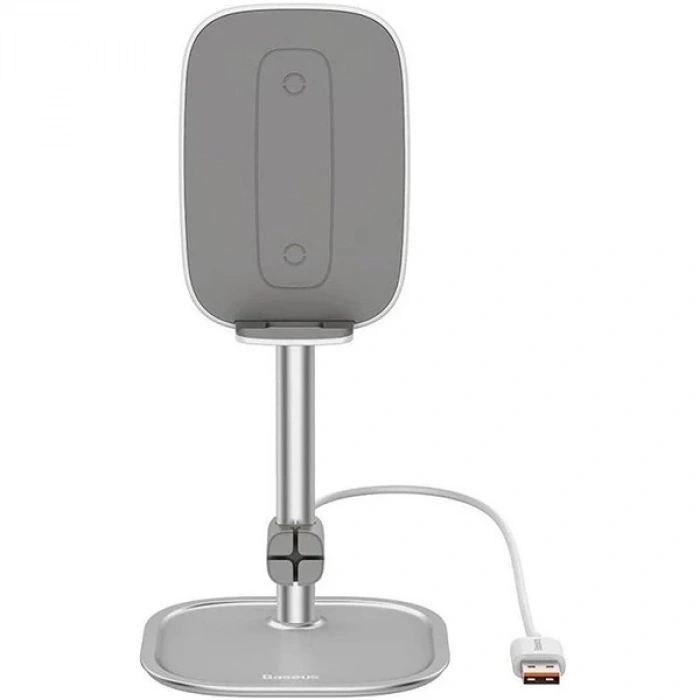 Nevamel Baseus Literary 15W Kablosuz Şarj Masaüstü Telefon Tutucu Stand Wireless Şarj-(5775)