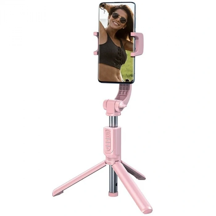 Nevamel Baseus Lovely Bluetooth Selfie-Özçekim Tripod Çubuğu Monopod-(5775)