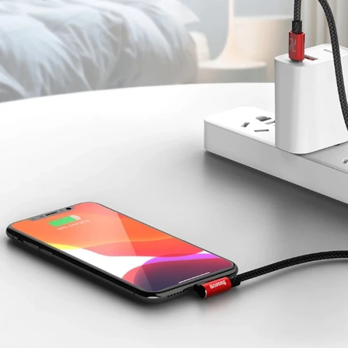 Nevamel Baseus MVP Elbow Type-C to iPhone PD 18W Hızlı Şarj Usb Kablo 1metre-(5775)