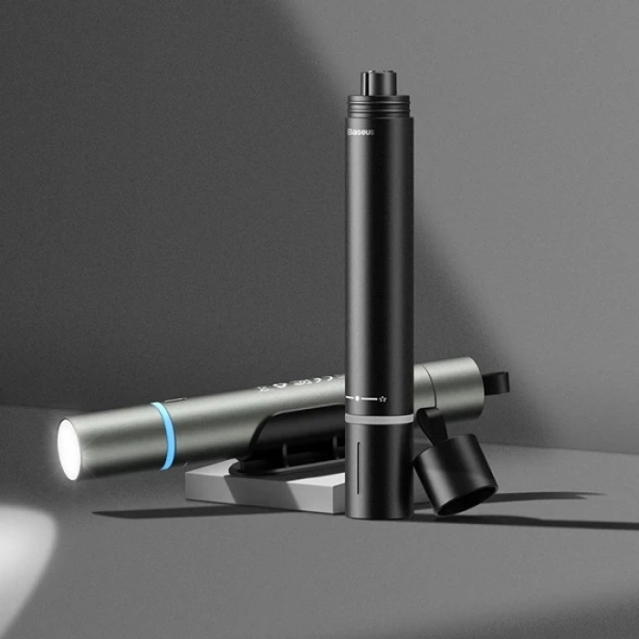 Nevamel Baseus Savior Araç Pencere Camı Kırıcı ve Şarjlı Fener/Emergency Light-(5775)