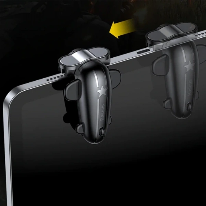 Nevamel Baseus Shooting Game Pubg Oyun Ateşleyici Telefon Tablet 2adet Set-(5775)