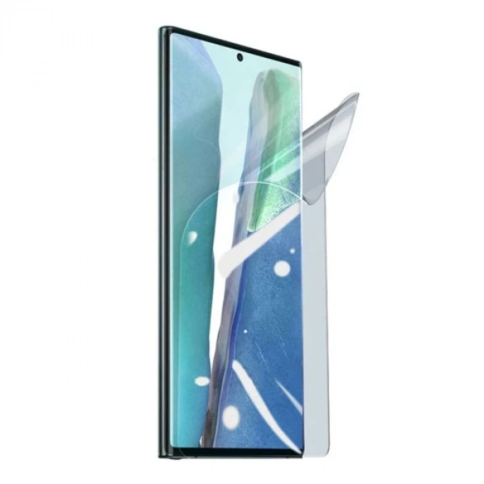 Nevamel Baseus Sm Galaxy Note 20 Full Ekran Koruyucu 0.15mm 2 Adet Set Water Gel-(5775)