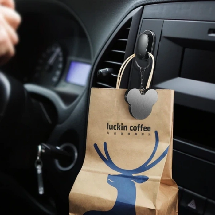 Nevamel Baseus Small Shell Car Mount Holder 4parça Araç İçi TutucuToparlayıcı-(5775)