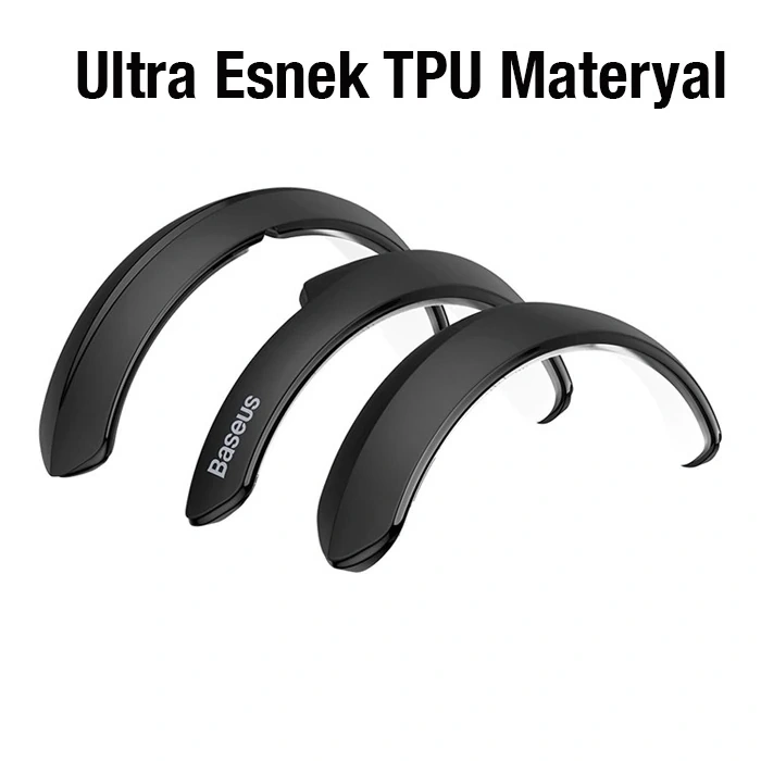 Nevamel Baseus T-Space 6 Parça Tesla Araç Kapı Çizik Önleyici Tampon Koruma Seti-(5775)