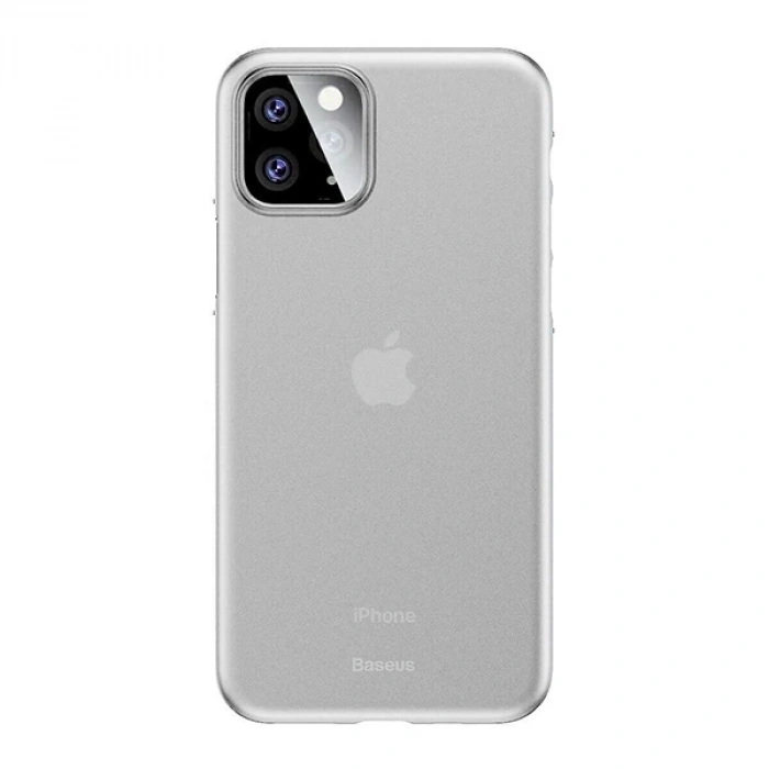 Nevamel Baseus Wing Case İPhone 11 Pro 5.8  Ultra İnce Lux Mat Şeffaf Kılıf-(5775)