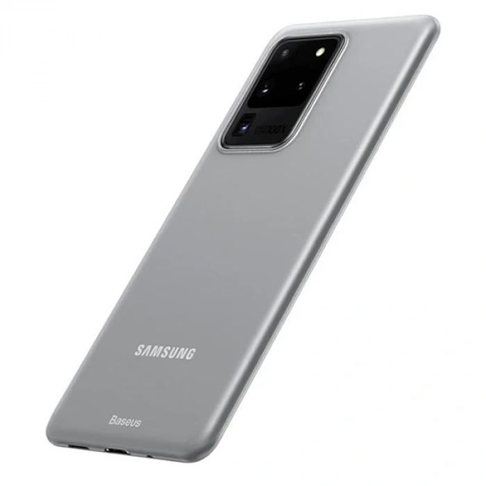 Nevamel Baseus Wing Case Samsung Galaxy S20Ultra ince Matte PP Kılıf-(5775)