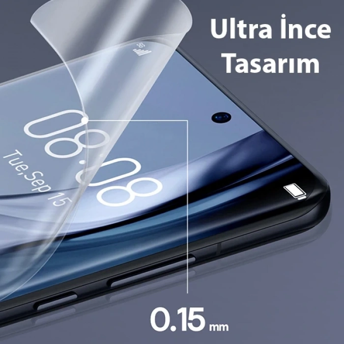 Nevamel Baseus Xiaomi Mi 12 Pro - 13 pro Ultra Kavisli Full Hidrojel Koruyucu Film-(5775)