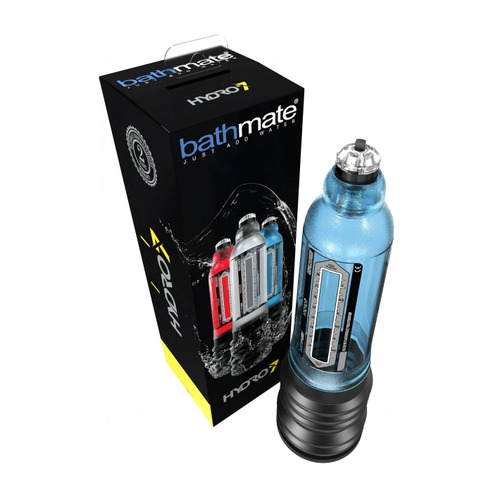 Nevamel® Bathmate Hydro7 Hidrolik Pompa, Abs Plastik, Cam Göbeği, 30 Cm (Hercules Muadili)