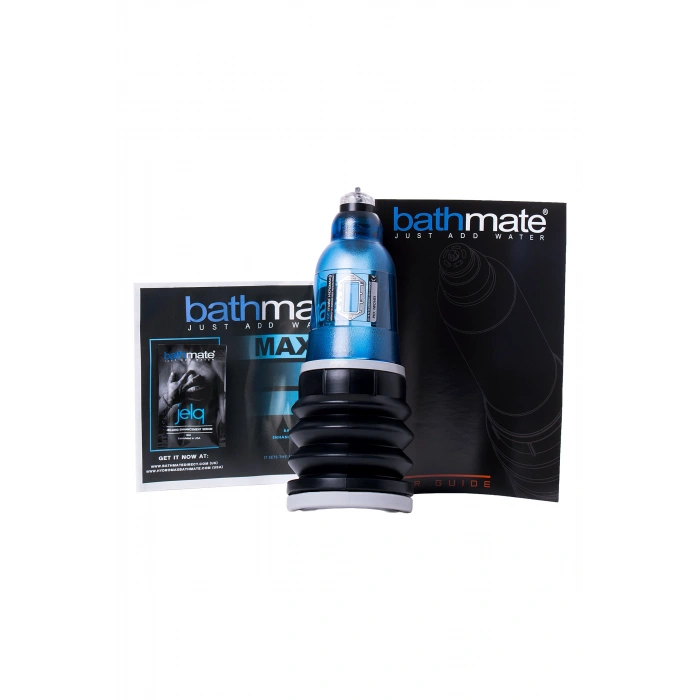 Nevamel® Bathmate Hydromax3 Hidrolik Pompa, Abs Plastik, Mavi, 22 Cm