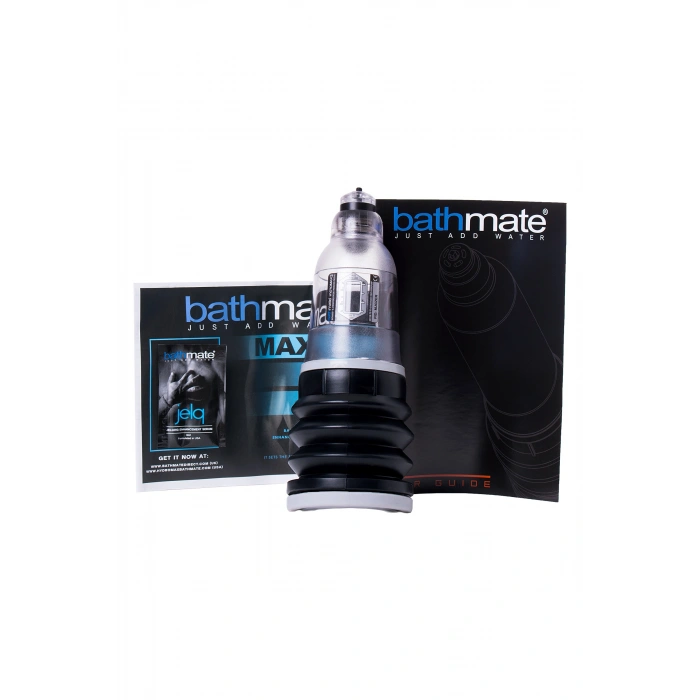 Nevamel® Bathmate Hydromax3 Hidrolik Pompa, Abs Plastik, Transparan, 22 Cm