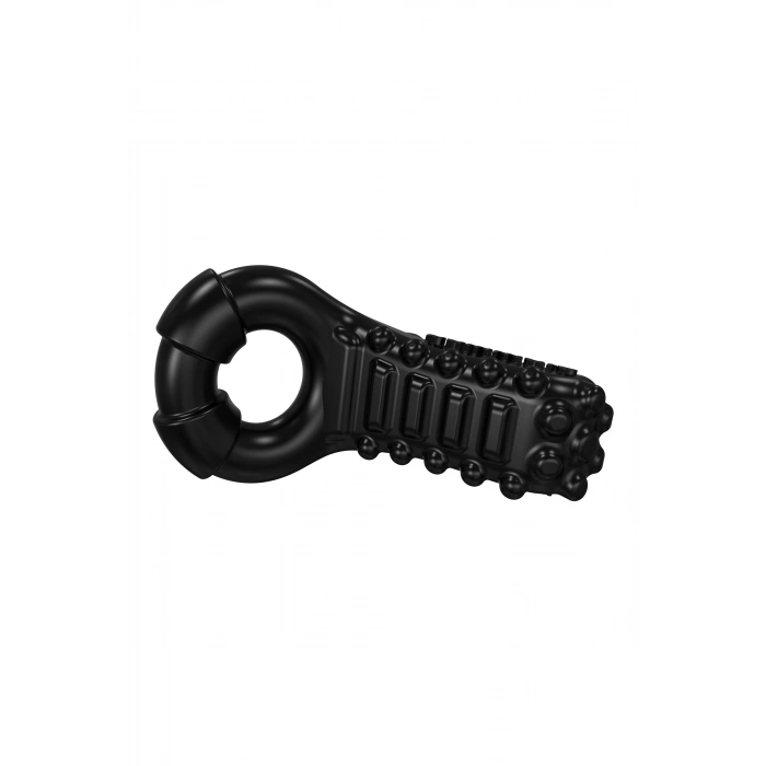 Nevamel® Bathmate Penis Üzerindeki Titreşim Halkası Tickle, Elastomex, Siyah, Ø5 Cm
