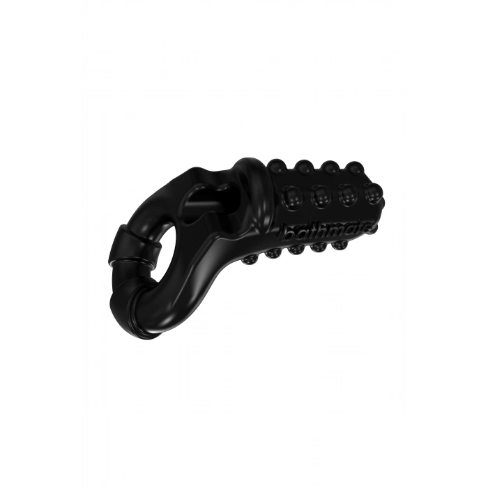 Nevamel® Bathmate Penis Üzerindeki Titreşim Halkası Tickle, Elastomex, Siyah, Ø5 Cm