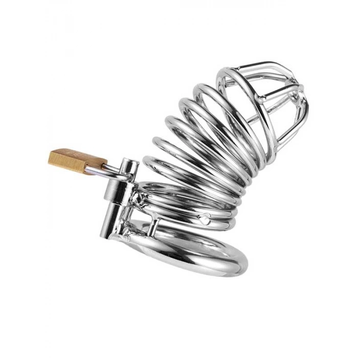 Nevamel® Bdsm Paslanmaz Çelik Penis Kafesi Modelno3