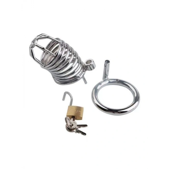 Nevamel® Bdsm Paslanmaz Çelik Penis Kafesi Modelno3