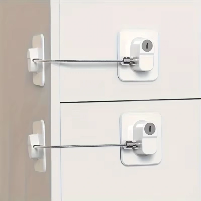 Nevamel® Beyaz Plaka Halatlı Emniyet Kilidi