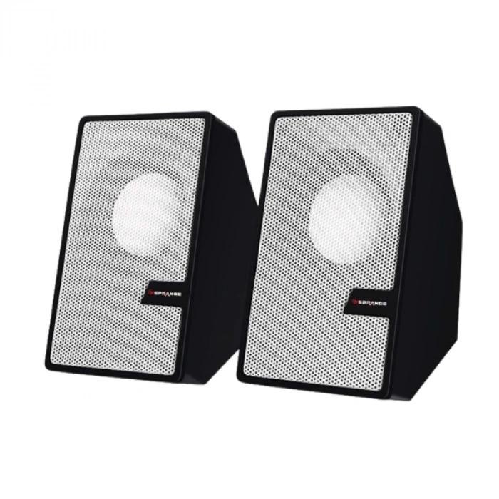 Nevamel Beyaz USB 2.0 + 3.5mm USB Hoparlör