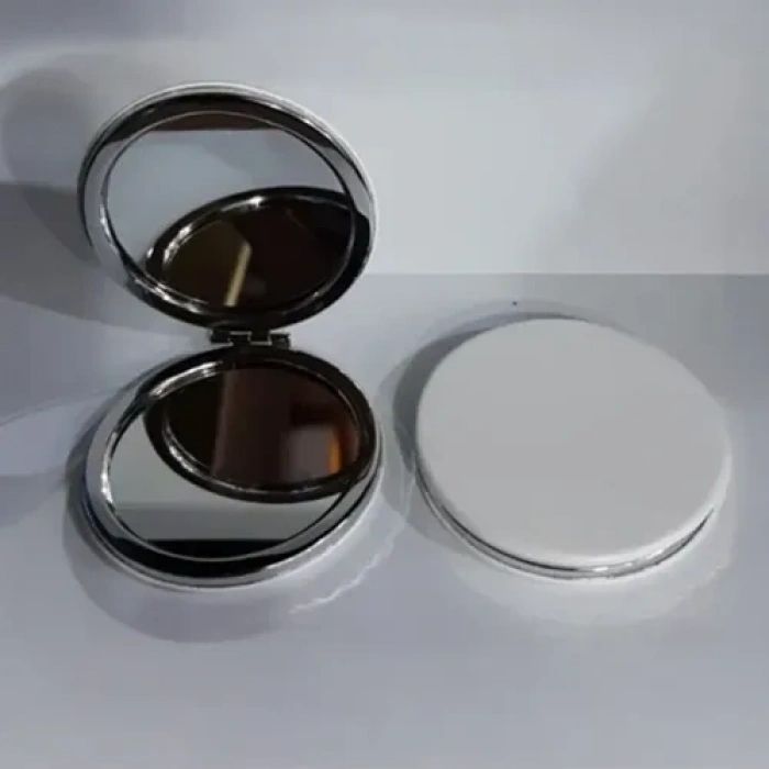 Nevamel Beyaz Yuvarlak Büyüteçli Cep Aynası