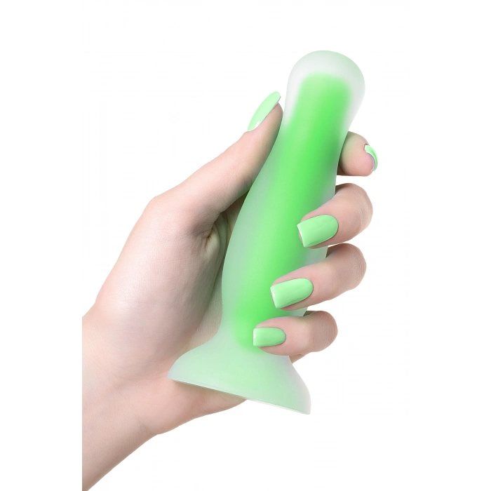 Nevamel® Beyond Mortimer Glow Karanlıkta Parlayan Anal Plug, Silikon, Şeffaf, 12,5 Cm