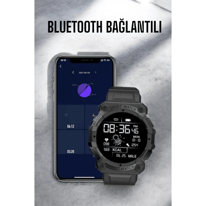 Nevamel Bluetooth 5.0 Destekli Çok Fonksiyonlu Yeni Nesil Akıllı Saat