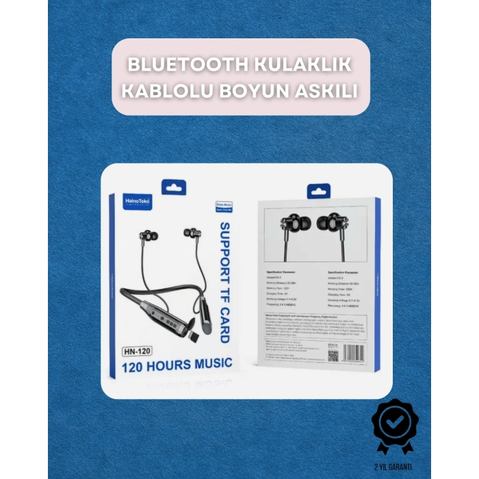 Nevamel® Bluetooth 5.0 Kablosuz Kulaklık – Uzun Pil Ömrü ve Ergonomik Tasarım