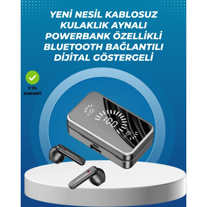 Nevamel Bluetooth 5.4 Kablosuz Kulaklık – Gürültü Engelleme ve Dokunmatik Kontrol