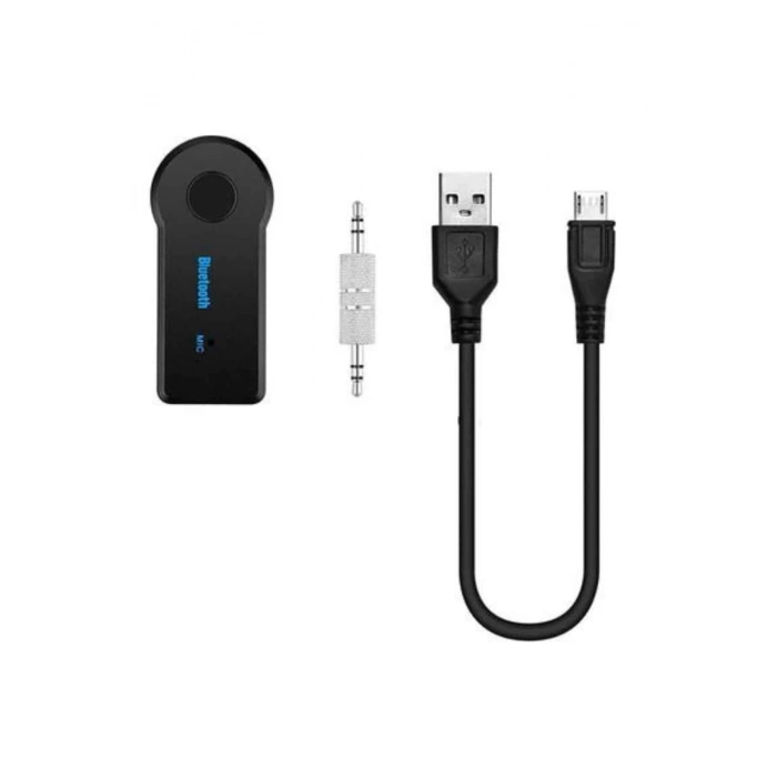 Nevamel Bluetooth Araç Kiti Aux Çıkışlı  Telefon Müzik Alıcı Tüm Cihazlara Uyumlu