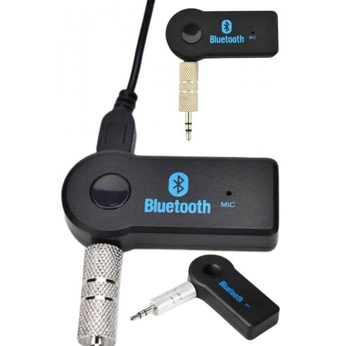 Nevamel Bluetooth Araç Kiti Aux Çıkışlı  Telefon Müzik Alıcı Tüm Cihazlara Uyumlu