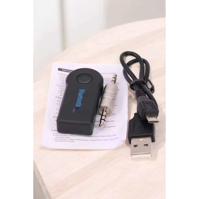 Nevamel Bluetooth Araç Kiti Bt 350 Aux Çıkışlı Tüm Araçlara Uyumlu