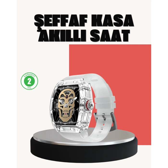 Nevamel® Bluetooth Arama Özellikli Akıllı Saat Çok Fonksiyonlu