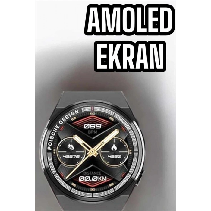 Nevamel Bluetooth Bağlantılı Akıllı Saat Tüm Telefonlara Uyumlu Değiştirilebilir Kordon