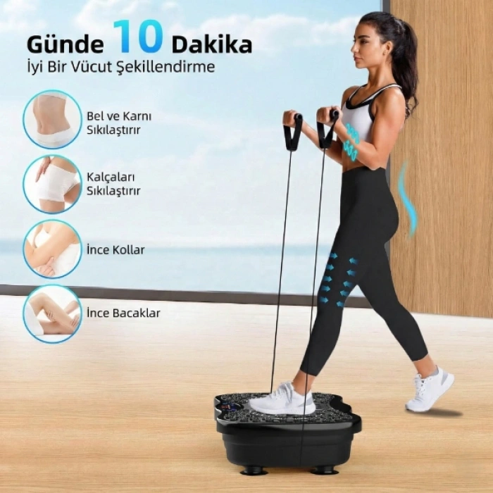 Nevamel Bluetooth Bağlantılı Titreşimli Egzersiz Aleti